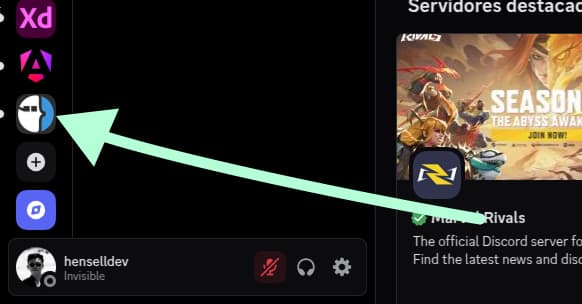 Private Discord server access notification